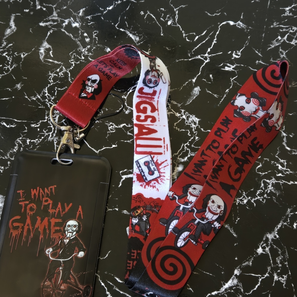 🍒🍒 JigSaw Lanyard